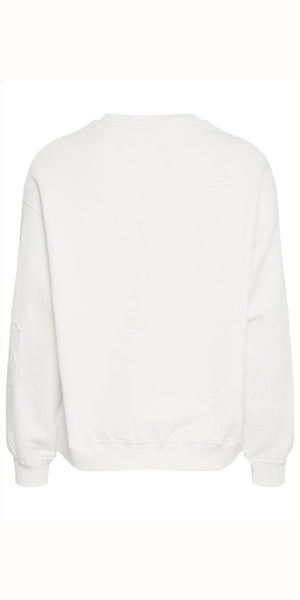 b young SOMA Sweater in Marshmallow