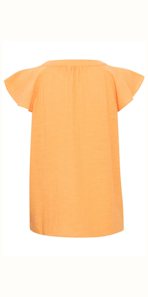 b young JADA Blouse in Tangerine