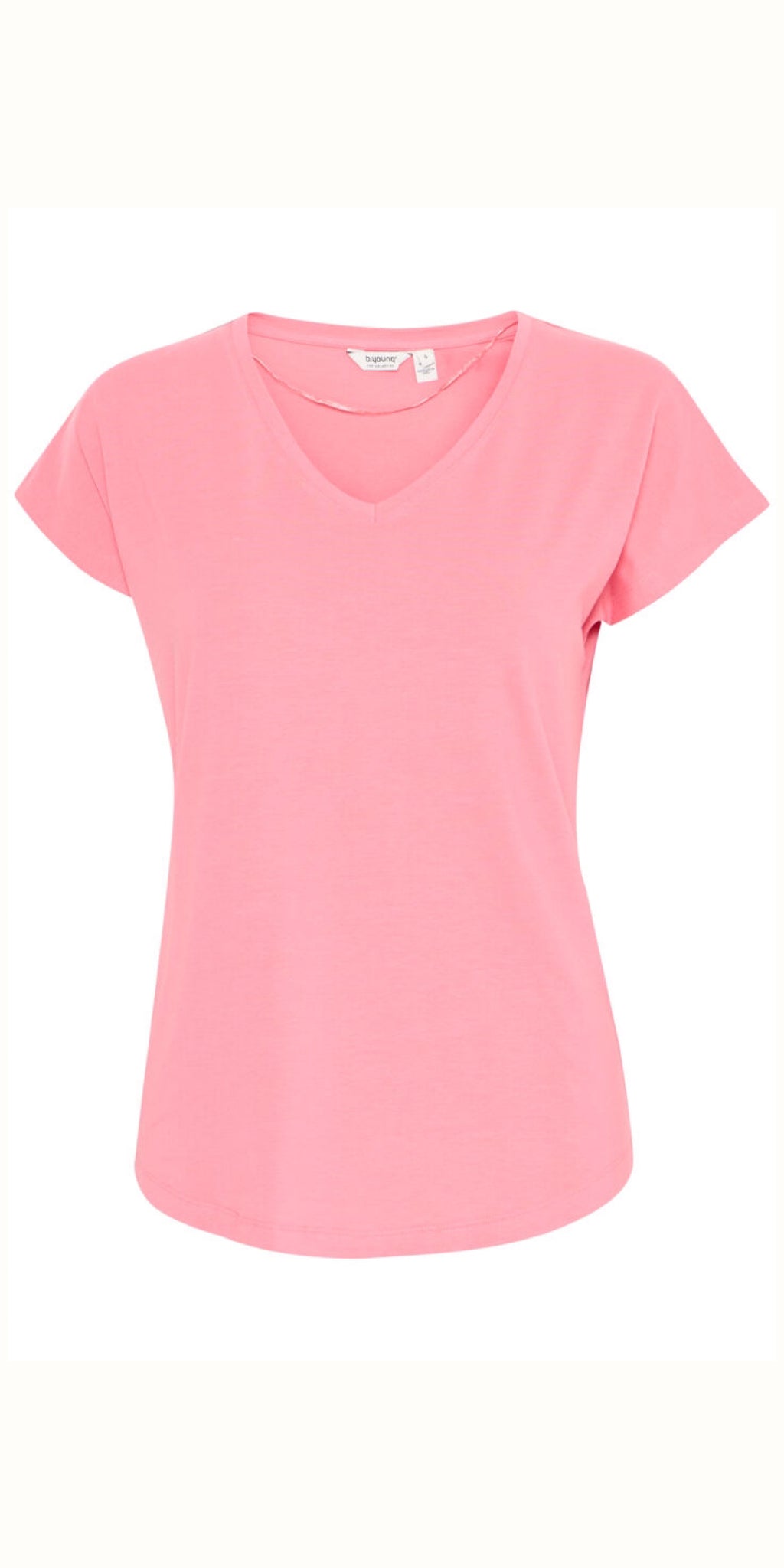 b young PAMILA V T Shirt in Roseate Spoonbill Melange