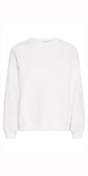 b young SOMA Sweater in Marshmallow