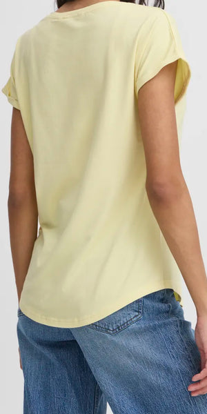 b young PAMILA T Shirt in Lemongrass