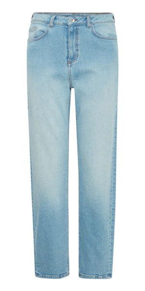 b young LOETTA Mom Fit Jeans in Light Blue