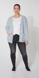 HAVEN Nord Cardigan in Cloud