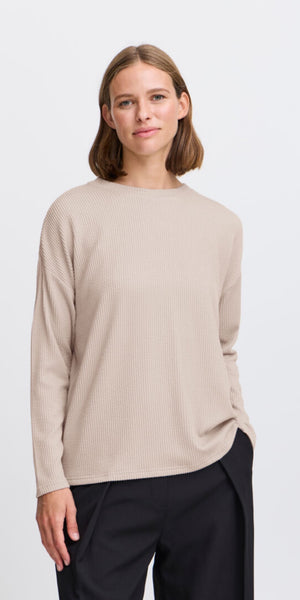 b young PESINA Long Sleeve T Shirt in String