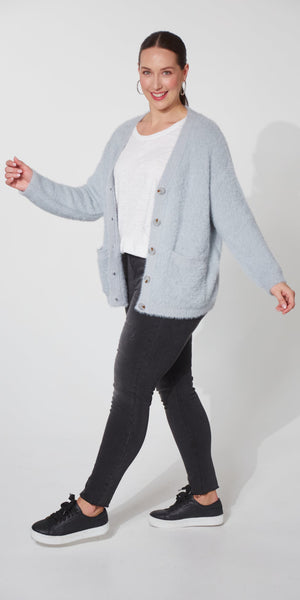 HAVEN Nord Cardigan in Cloud