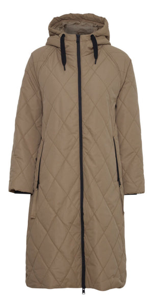 b young BELIS Coat in Sepia Tint