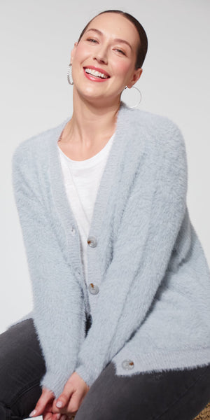 HAVEN Nord Cardigan in Cloud