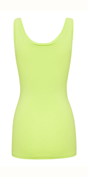 b young PAMILA Longline Vest in Sharp Green