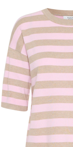 b young MORLA T Shirt in Roseate Spoonbill Mix