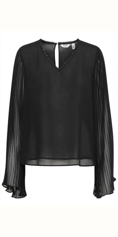 b young IARA Blouse in Black