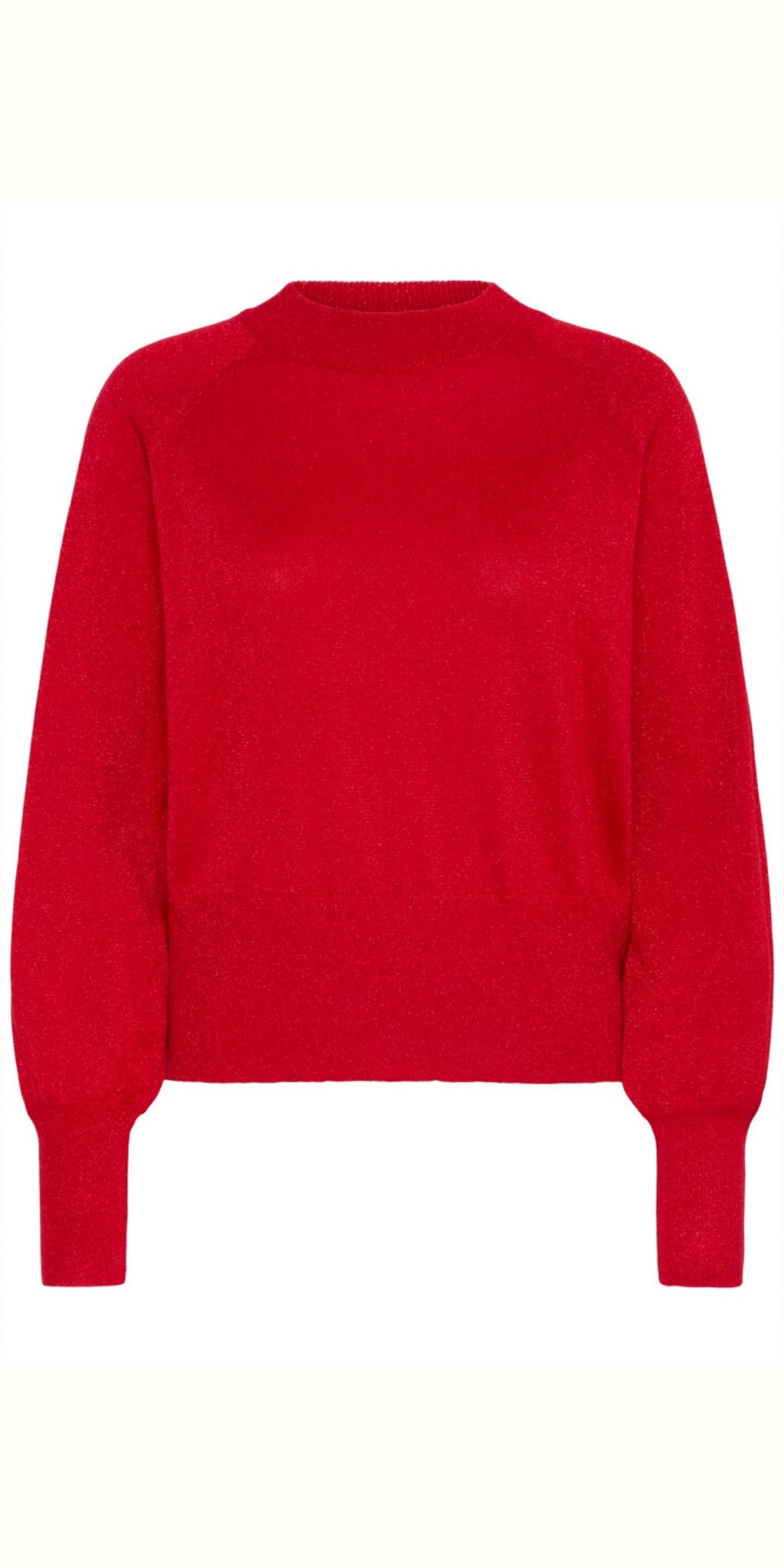 b young MOBBE Jumper in Haute Red Metallic