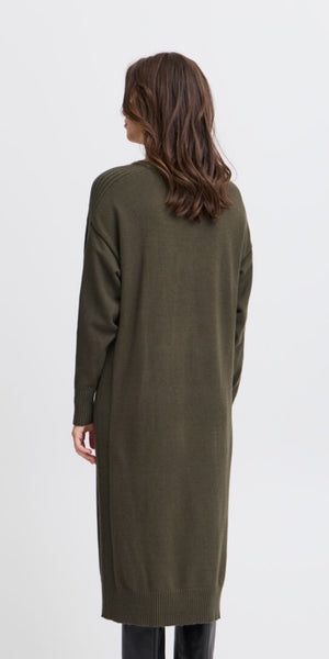 b young MANINA Dress in Olive Night