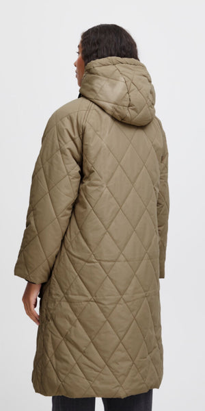 b young BELIS Coat in Sepia Tint