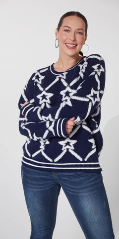 HAVEN Tromso Jumper in Midnight