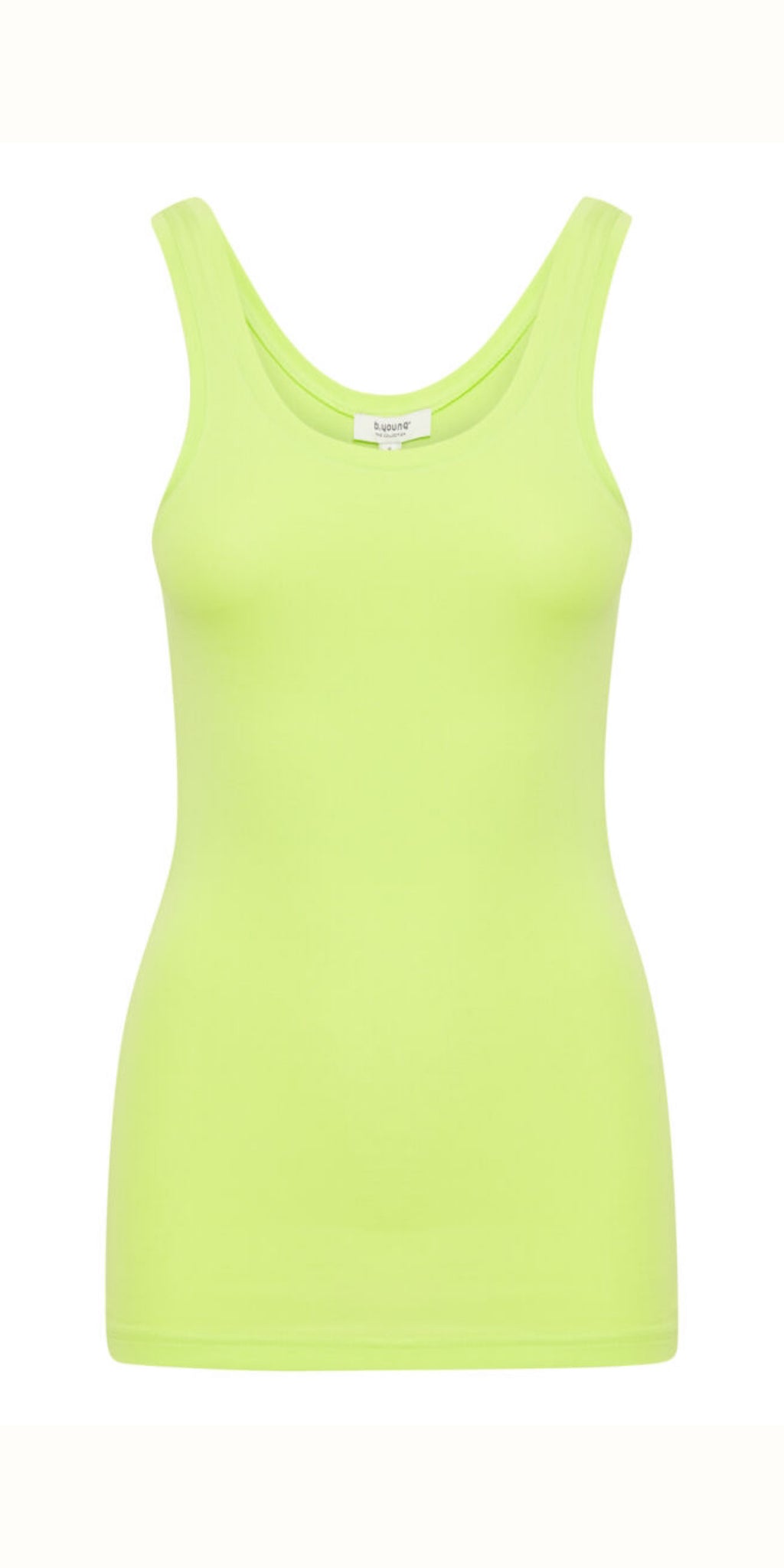 b young PAMILA Longline Vest in Sharp Green