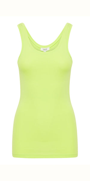 b young PAMILA Longline Vest in Sharp Green