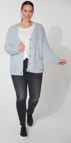 HAVEN Nord Cardigan in Cloud