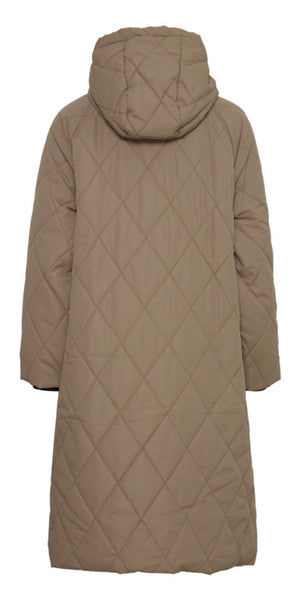 b young BELIS Coat in Sepia Tint