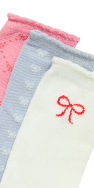 ICHI Bow Socks Pack