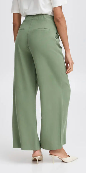 b young DALANO Wide Pants in Sea Spray