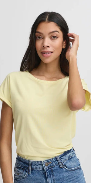 b young PAMILA T Shirt in Lemongrass