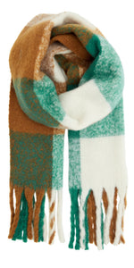 ICHI AGGE Scarf in Cadmium Green