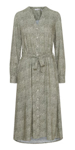 b young JOSA Long Shirt Dress in Aloe Mix