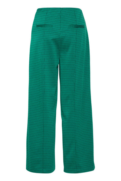 ICHI KATE CAMELEON Pants in Cadmium Green