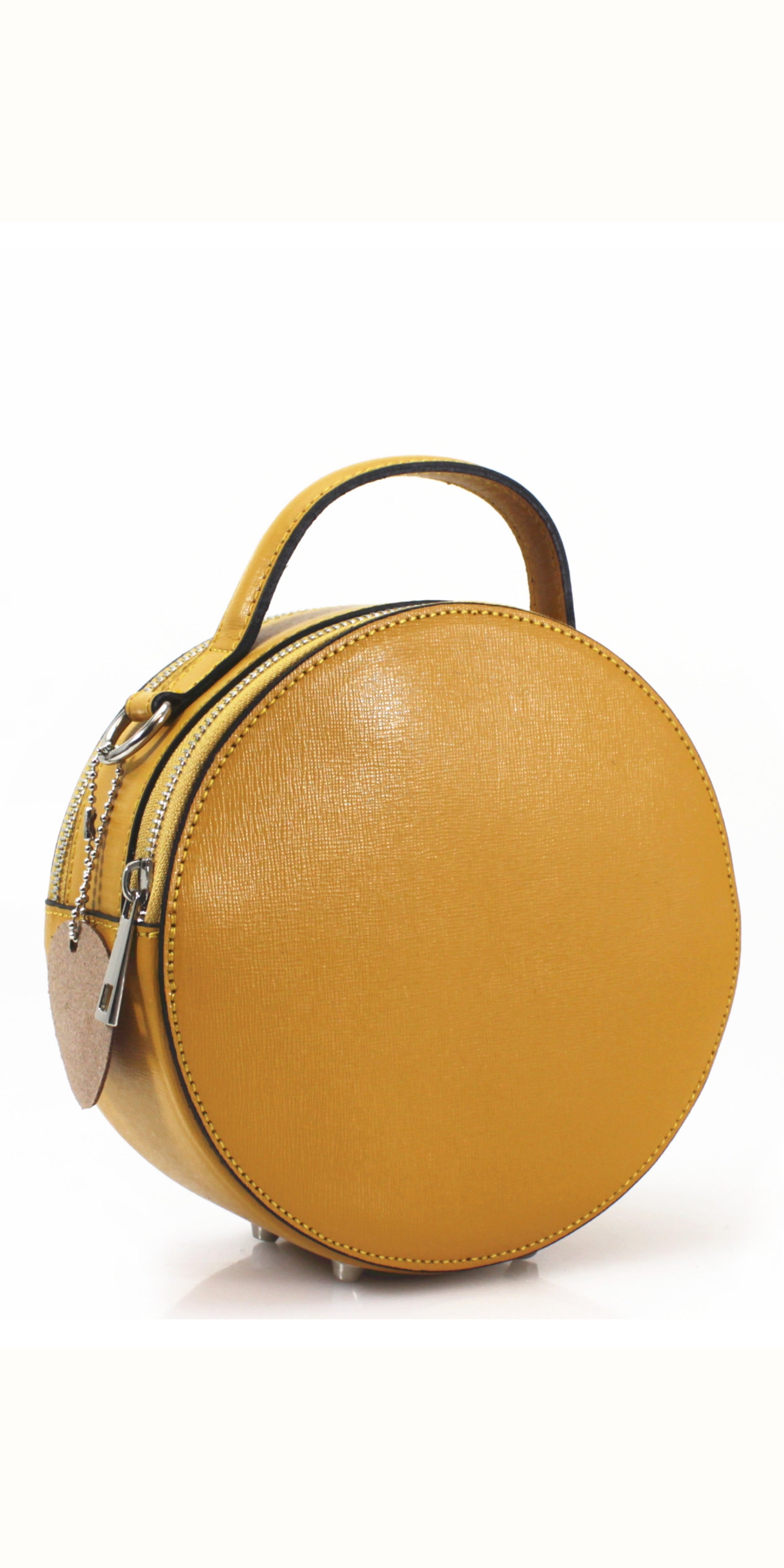 Leather Circle Bag TheSecretCloset.Boutique