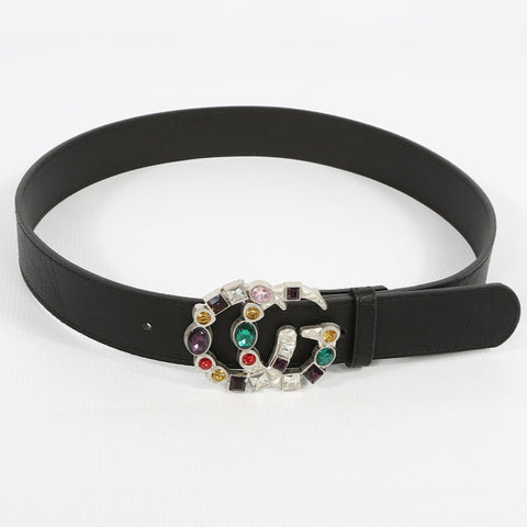 Rainbow Stone GG Belt - TheSecretCloset.Boutique