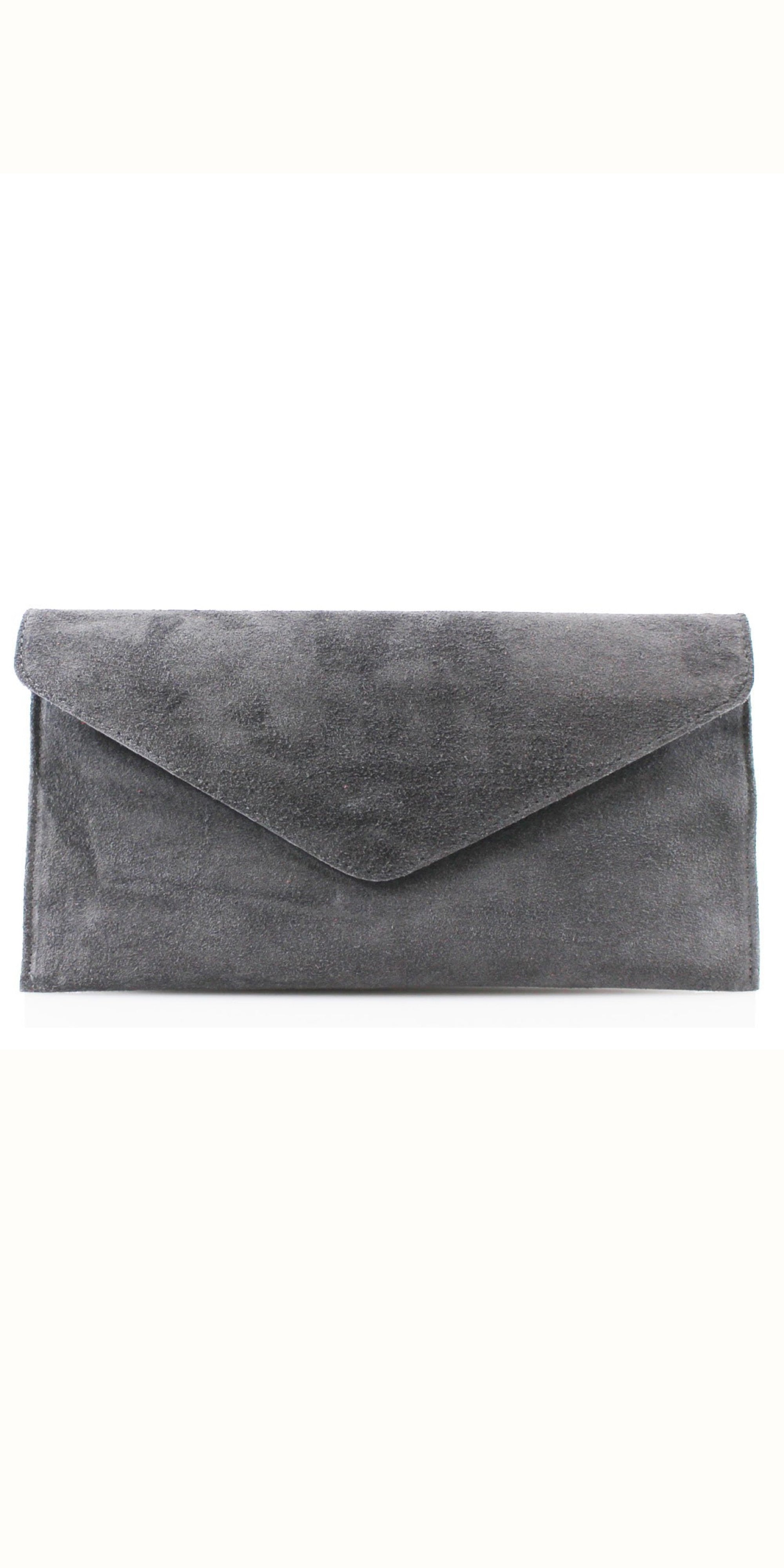 Suede Clutch Bag various colours TheSecretCloset.Boutique