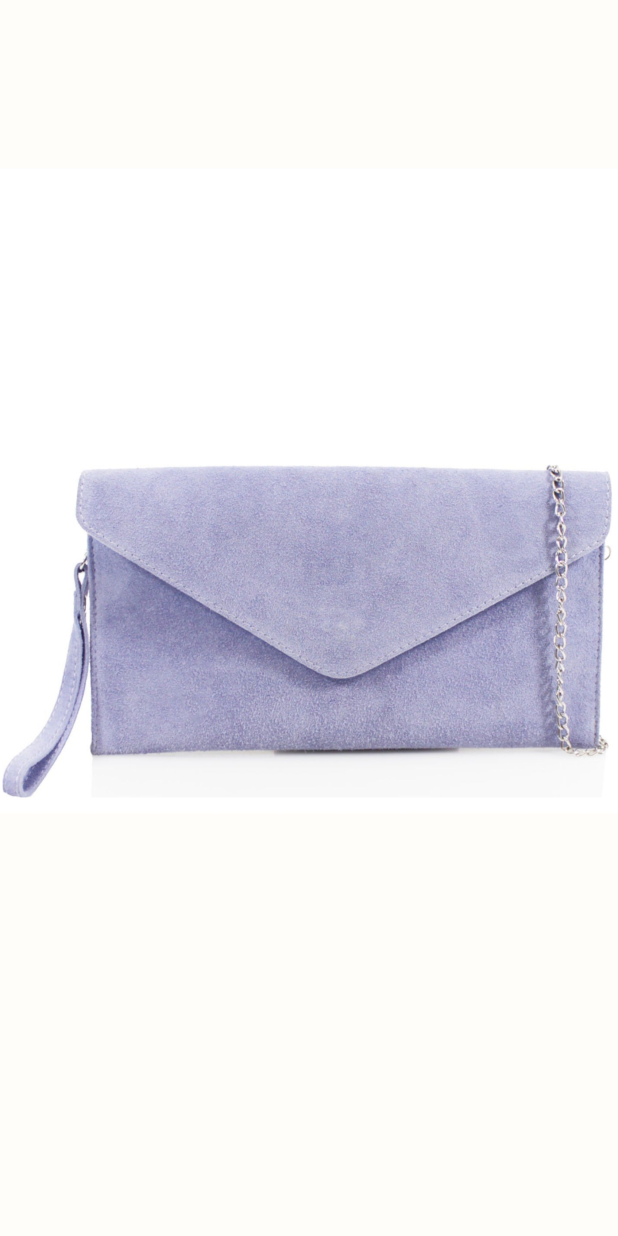 Suede clutch bag online