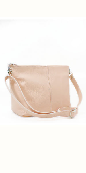 Leather Slouchy Crossbody Bag - TheSecretCloset.Boutique